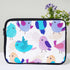 Multicolor Birds Printed Laptop Sleeve/Cover 11 inch